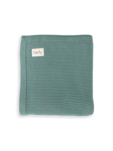 Бебешко Памучно Одеяло "Мента" (80х100 см)