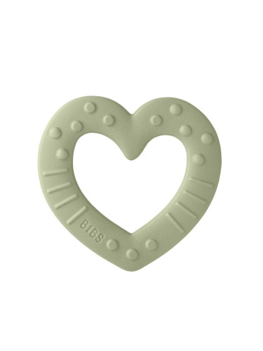 Бебешка Гризалка BIBS Сърчице „Градински Чай“ (0+ мес.)