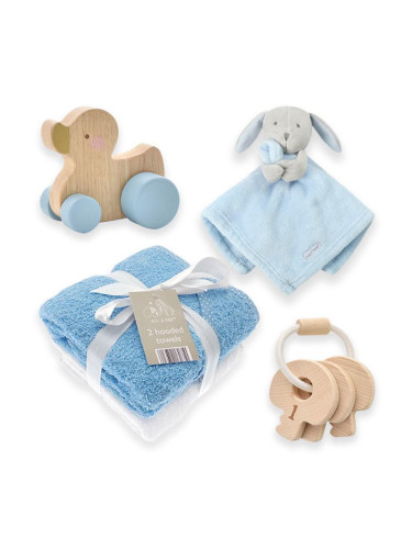 Подарък за Бебе Момче "Синьо Патенце" (0-12 мес.)