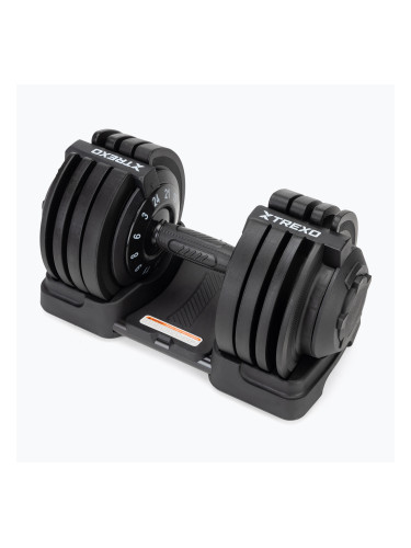 Регулируем дъмбел на XTREXO TXO-B4W002 24 кг черен