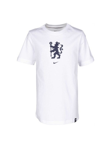 Nike CFC B NK VOICE TEE Тениска за момчета, бяло, размер