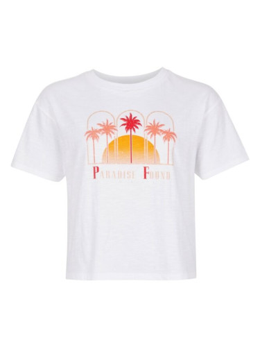 O'Neill PARADISE T-SHIRT Дамска тениска, бяло, размер