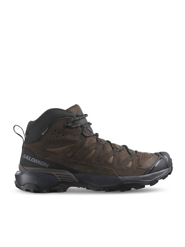 Туристически Salomon X Ultra 360 Leather Mid Gore-Tex L47570900 Кафяв