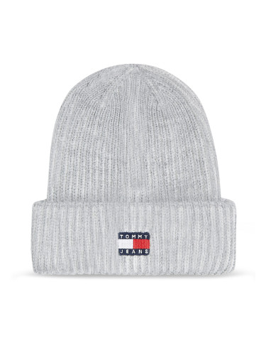 Шапка Tommy Hilfiger AW0AW16785 Сив