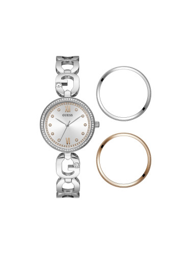 Дамски часовник Guess Empower GW0693L1 Сребрист