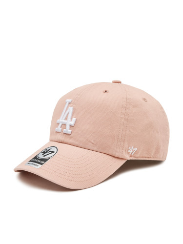 Шапка с козирка 47 Brand Mlb Los Angeles Dodgers ’47 Clean Up W/No Loop Label B-NLRGW12GWS-DV Оранжев