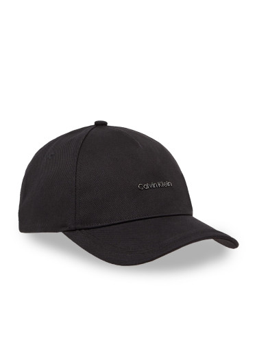 Шапка с козирка Calvin Klein Metal Lettering Bb Cap K50K511999 Черен