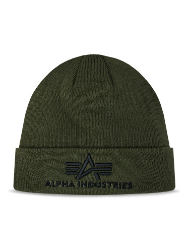 Шапка Alpha Industries 3D Beanie 168910 Зелен