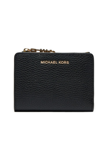 Малък дамски портфейл MICHAEL Michael Kors 32S4G8ED7L Черен