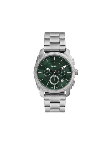 Часовник Fossil Machine Chronograph FS6079 Зелен