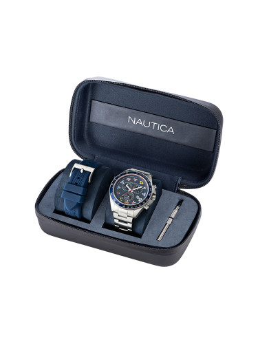 Часовник Nautica Ocean Beach NAPOBF122 Сребрист