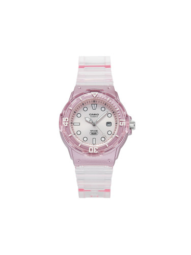 Часовник Casio Lady Translucent LRW-200HS-4EVEF Розов