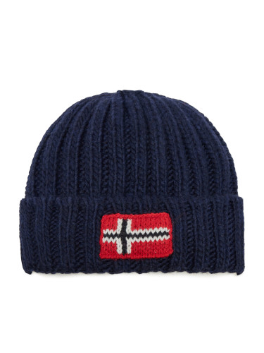 Шапка Napapijri Semiury 6 NP0A4GMH Тъмносин