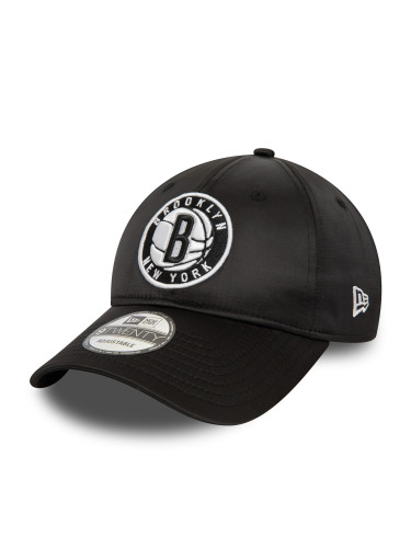 Шапка с козирка New Era Nba Satin 920 Nets 60434968 Черен