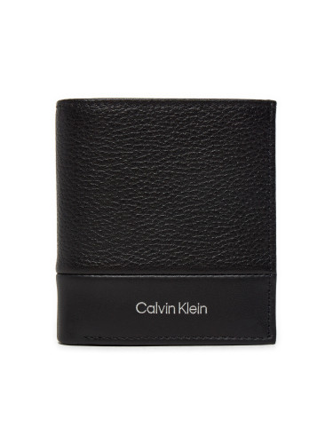 Мъжки портфейл Calvin Klein K50K512502 Черен