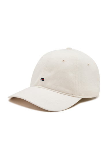 Шапка с козирка Tommy Hilfiger Flag '85 Soft 6 Panel Cap AM0AM12531 Бял