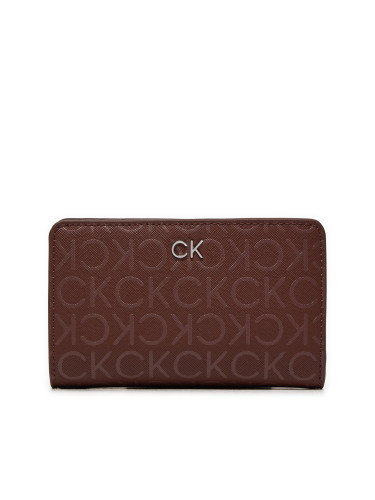 Голям дамски портфейл Calvin Klein Ck Daily Md K60K612683 Кафяв