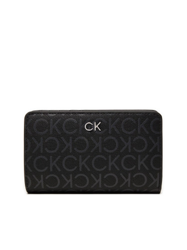 Голям дамски портфейл Calvin Klein Ck Daily Md K60K612683 Черен