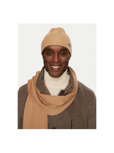 Шапка Boss Fati 50495306 Бежов