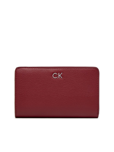 Голям дамски портфейл Calvin Klein Ck Daily Medium Bifold K60K612638 Червен