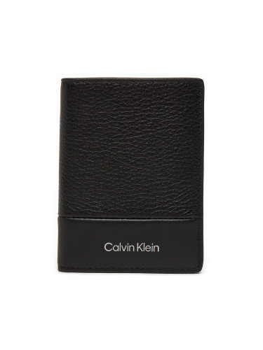 Мъжки портфейл Calvin Klein K50K512303 Черен