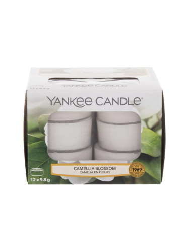 Yankee Candle Camellia Blossom Ароматна свещ 117,6 g увредена кутия