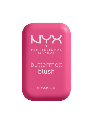 NYX Professional Makeup Buttermelt Blush Руж за жени 5 g Нюанс 07 Butta With Time