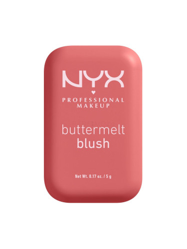 NYX Professional Makeup Buttermelt Blush Руж за жени 5 g Нюанс 09 Feeling Butta