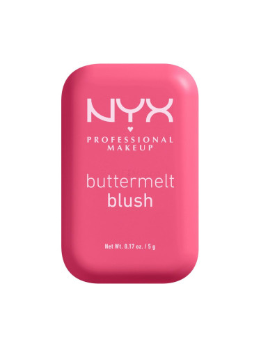 NYX Professional Makeup Buttermelt Blush Руж за жени 5 g Нюанс 08 Getting Butta