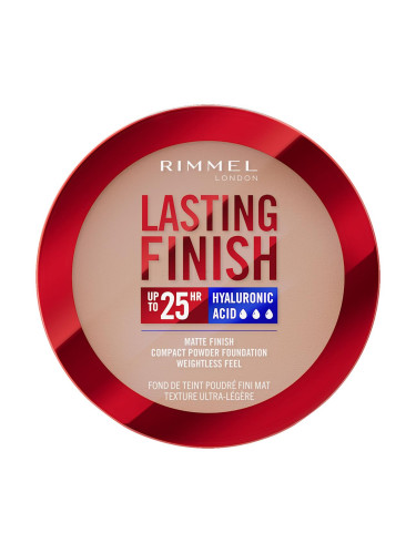 Rimmel London Lasting Finish 25H Compact Powder Foundation SPF20 Фон дьо тен за жени 7 g Нюанс 006 Rose Vanilla