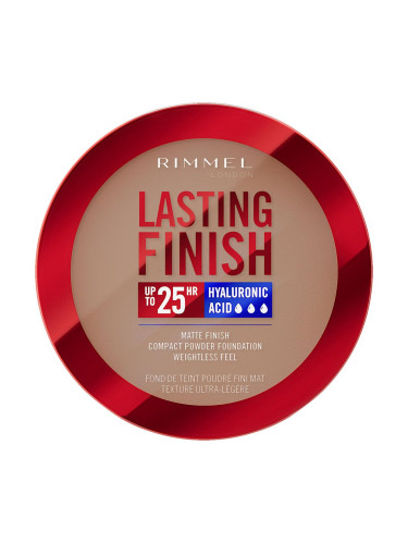 Rimmel London Lasting Finish 25H Compact Powder Foundation SPF20 Фон дьо тен за жени 7 g Нюанс 011 Caramel