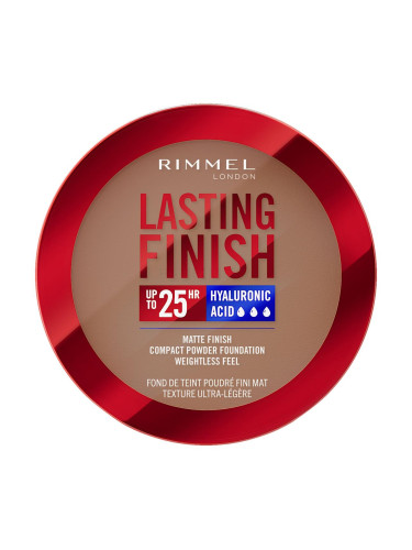 Rimmel London Lasting Finish 25H Compact Powder Foundation SPF20 Фон дьо тен за жени 7 g Нюанс 012 Cinnamon