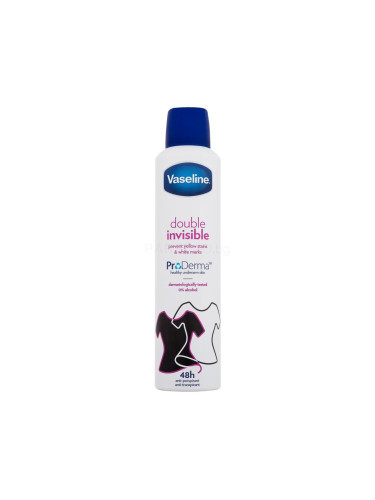 Vaseline Double Invisible 48h Антиперспирант за жени 250 ml