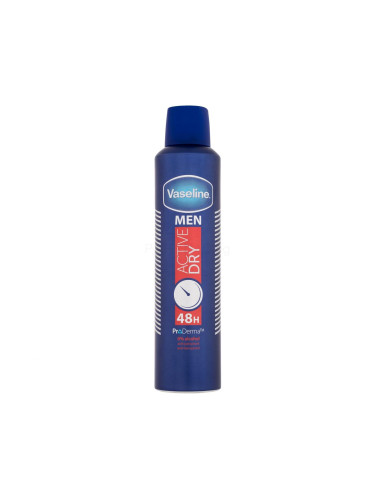 Vaseline Men Active Dry 48h Антиперспирант за мъже 250 ml