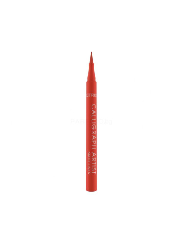 Catrice Calligraph Artist Matte Очна линия за жени 1,1 ml Нюанс 080 Bloody Mary