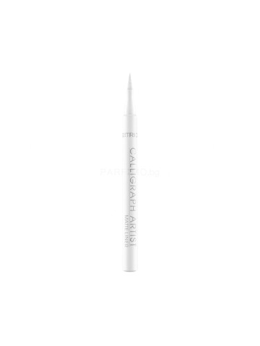 Catrice Calligraph Artist Matte Очна линия за жени 1,1 ml Нюанс 070 Snow White