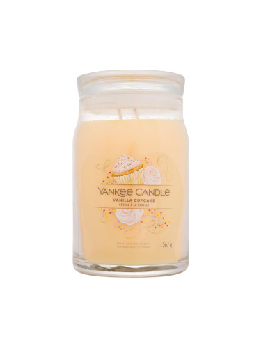 Yankee Candle Signature Vanilla Cupcake Ароматна свещ 567 g