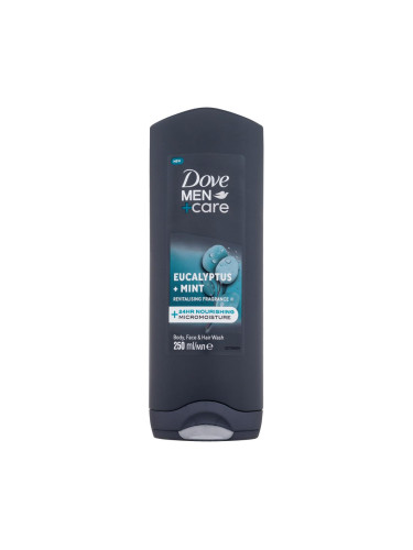 Dove Men + Care Eucalyptus + Mint Душ гел за мъже 250 ml