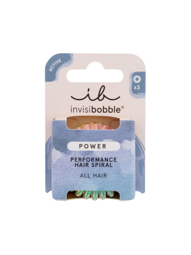 Invisibobble Power Performance Hair Spiral Ластик за коса за жени 3 бр Нюанс Magic Rainbow