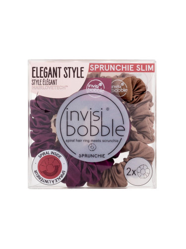 Invisibobble Sprunchie Slim Ластик за коса за жени 2 бр Нюанс The Snuggle Is Real