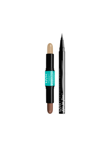 Пакет с отстъпка Коректор NYX Professional Makeup Wonder Stick + Очна линия NYX Professional Makeup Epic Ink Liner