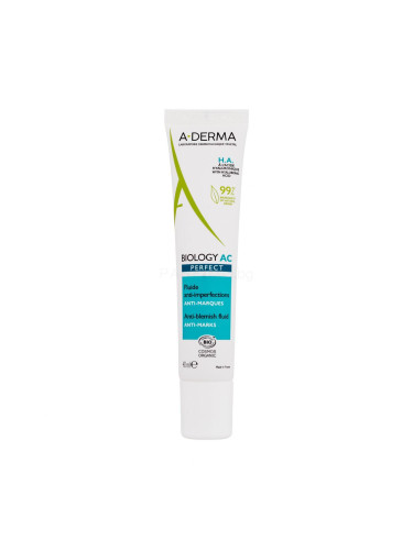 A-Derma Biology AC Perfect Anti-Blemish Fluid Дневен крем за лице за жени 40 ml