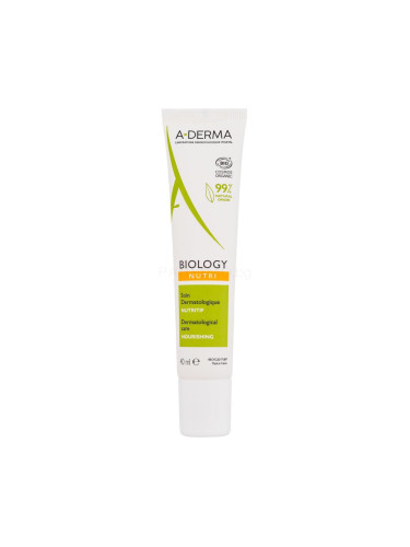 A-Derma Biology Nutri Dermatological Care Дневен крем за лице за жени 40 ml