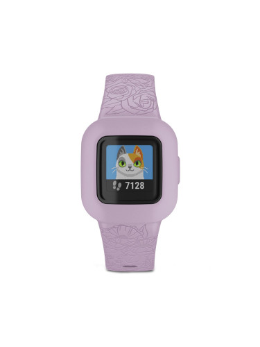 Детски смарт часовник Garmin Vivofit Jr.3 Floral Pink 010-02441-01