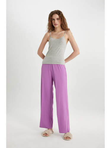 DEFACTO Fall In Love Regular Fit Rib Casual Pajama Bottoms