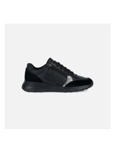 Black women's sneakers Geox Alleniee - Women's