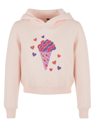 Kids Ice Cream Hoody pink