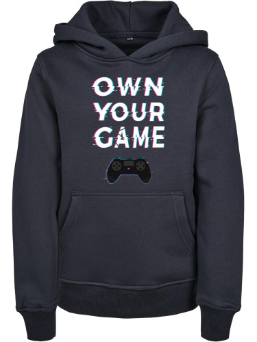 Kids Own Your Game Hoody Navy