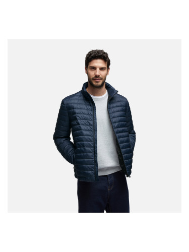 GEOX Dark blue men's down jacket Dereck - Men's