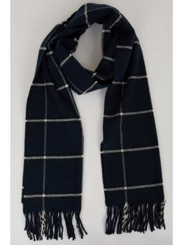 DEFACTO Men's Plaid Woven Scarf